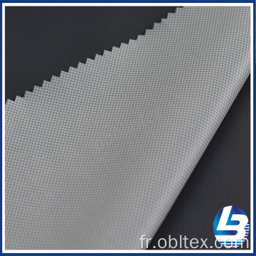 Tissu Pongé de polyester de haute qualité Obl20-160 pour le manteau